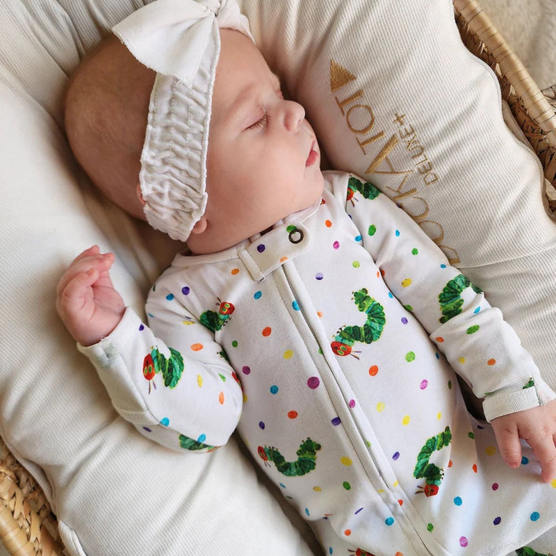 Eric Carle Organic Zipper Footie