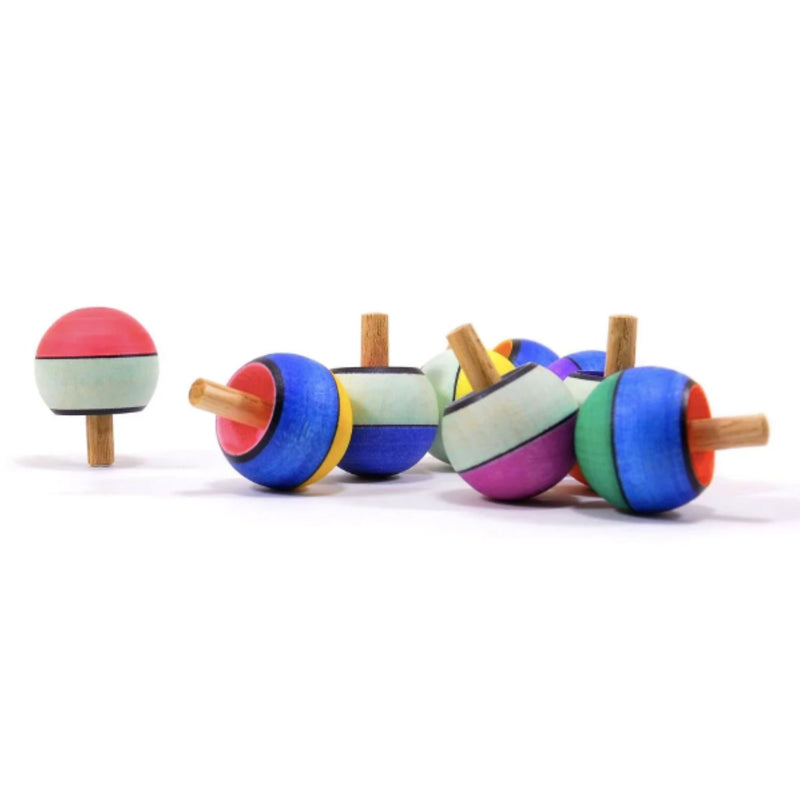 Upside-Down Confetti Spin Top
