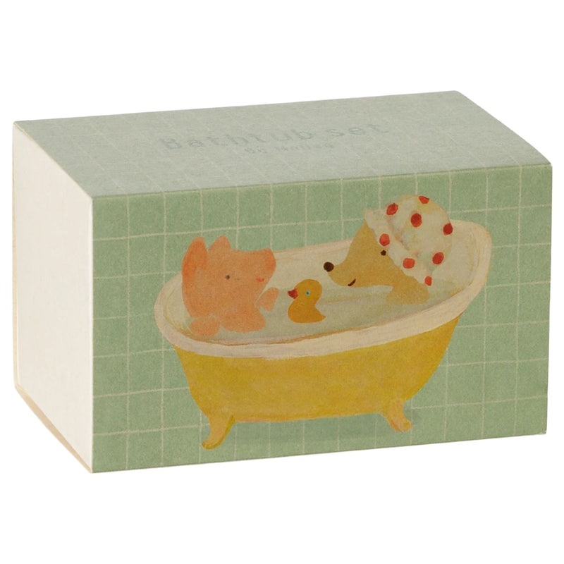Bathtub Set, Mouse - Yellow