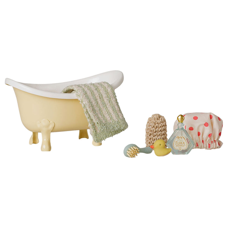 Bathtub Set, Mouse - Yellow