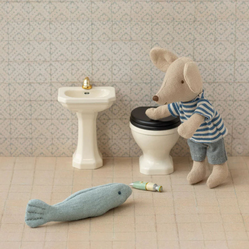 Bathroom Sink, Mouse - Off White