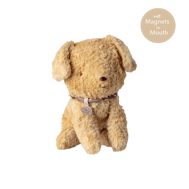 Puppy, Small - Soft Sand with Magnet Mouth