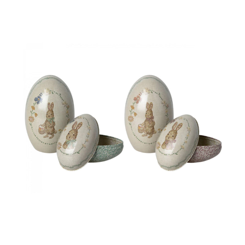 Metal Easter Egg Set