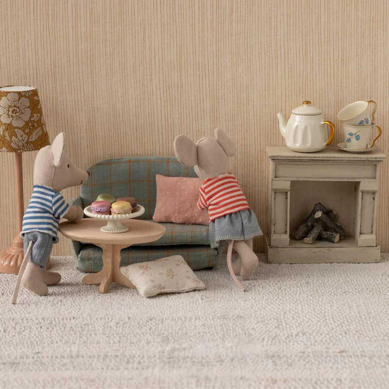 LouiMax + Stella, Little Brother and Sister Mice with Magnet Hands