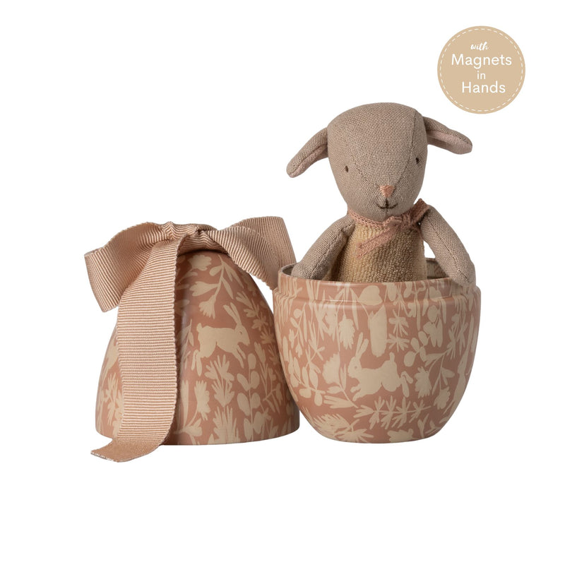 Easter Egg, Small with Micro Lamb