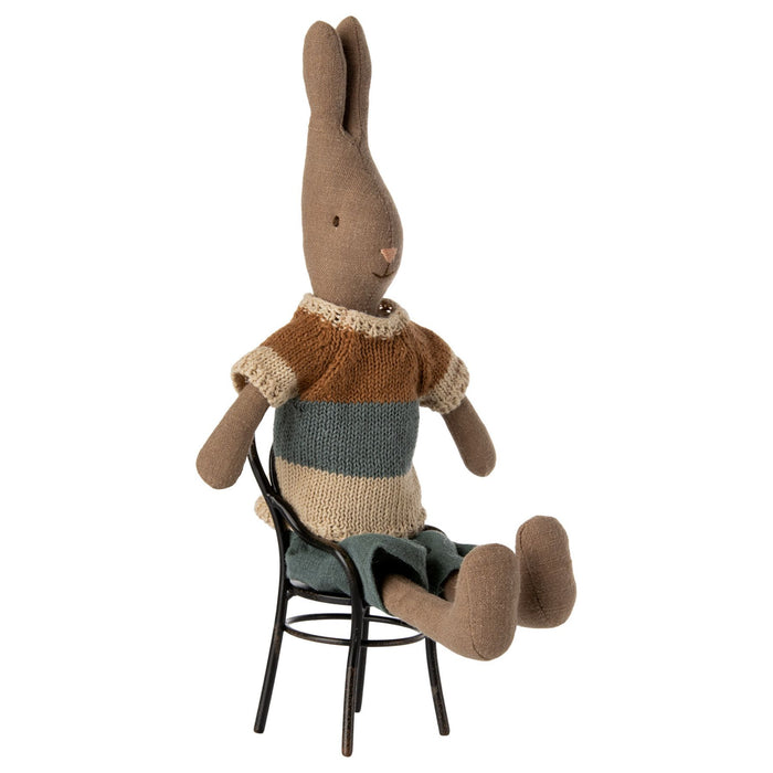 Rabbit Size 2, Brown in Shirt + Shorts