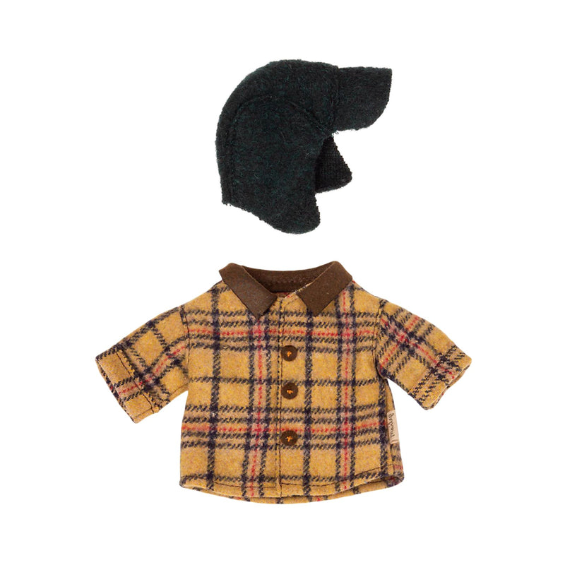 Woodsman Jacket + Hat, Teddy Dad