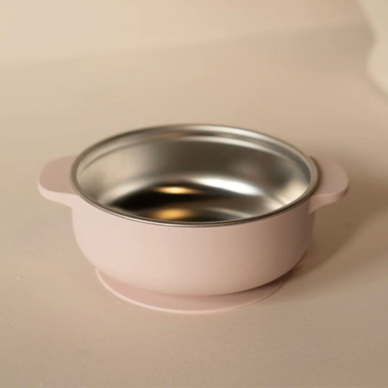 Stainless Steel Bowl with Silicone Cover
