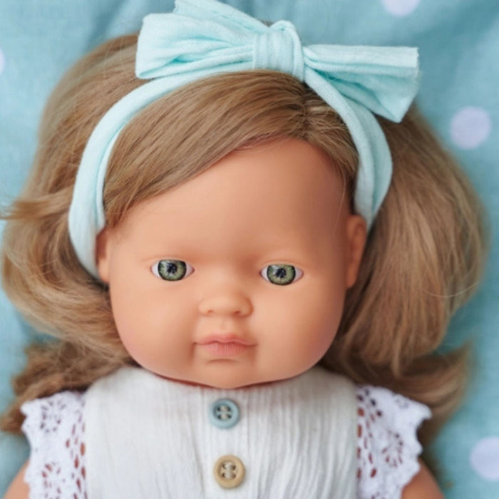 Baby Doll Dark Blonde Girl, 15"