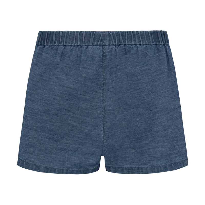 Baby Girl Chambray Shorts