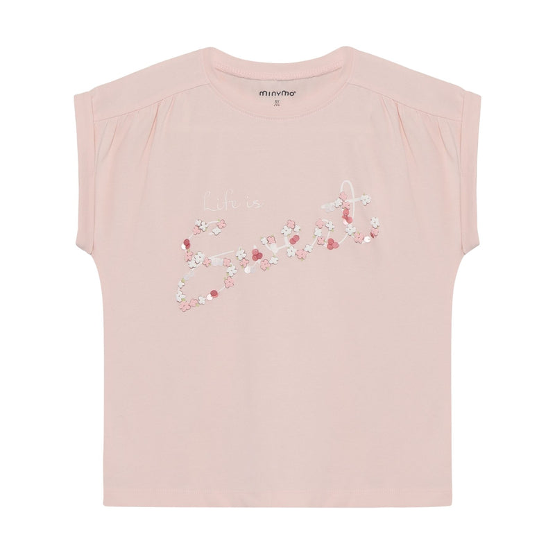 Cotton T-Shirt Blush Sweet