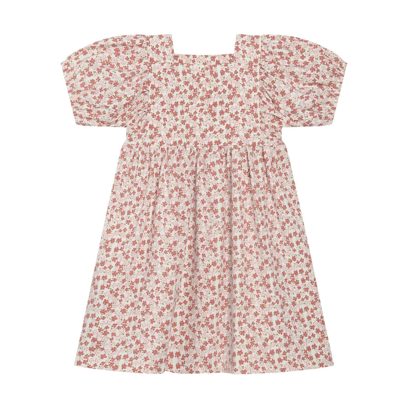 Organic Cotton Girl Flower Dress
