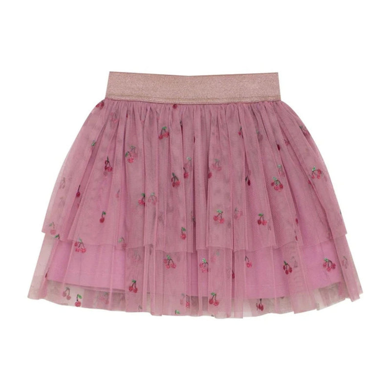 Tulle Cherry Shirt Mauve Orchid