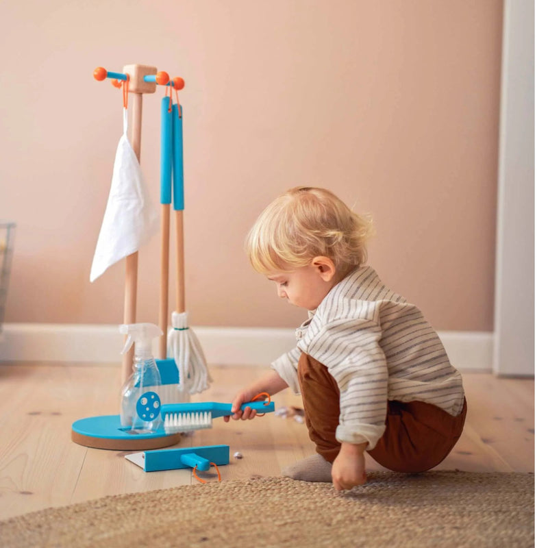 Kids Wooden Cleaning Set
