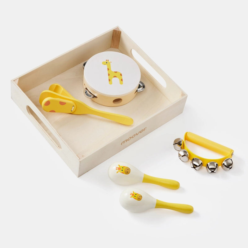Music Set Safari in Wooden Tray