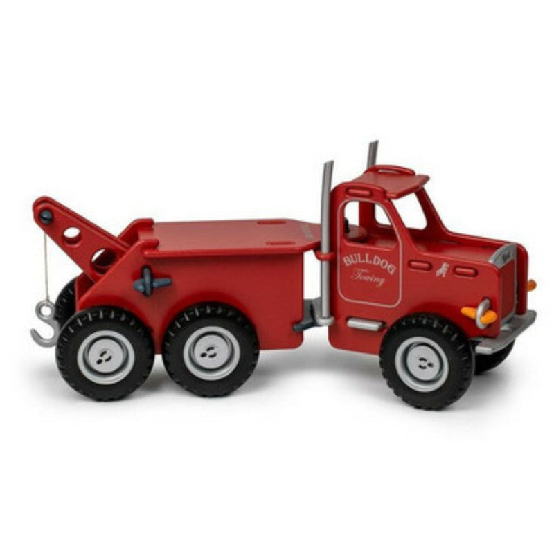 Wooden Ride-On Mack Truck, Red
