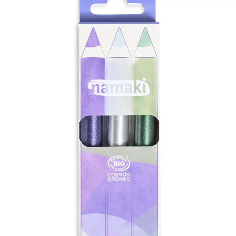 Organic Glitter Make-up Pencil Set - Clair de Lune