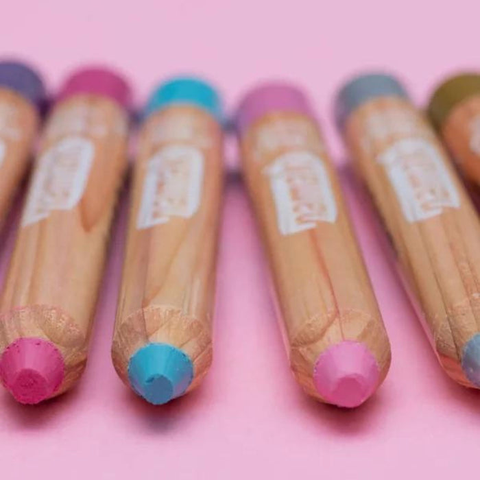 Organic Make-up Pencil - Jumbo 6 Colours