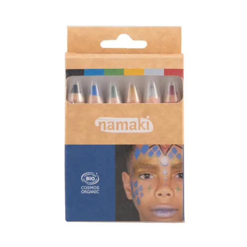 Organic Make-up Pencil - Jumbo 6 Colours