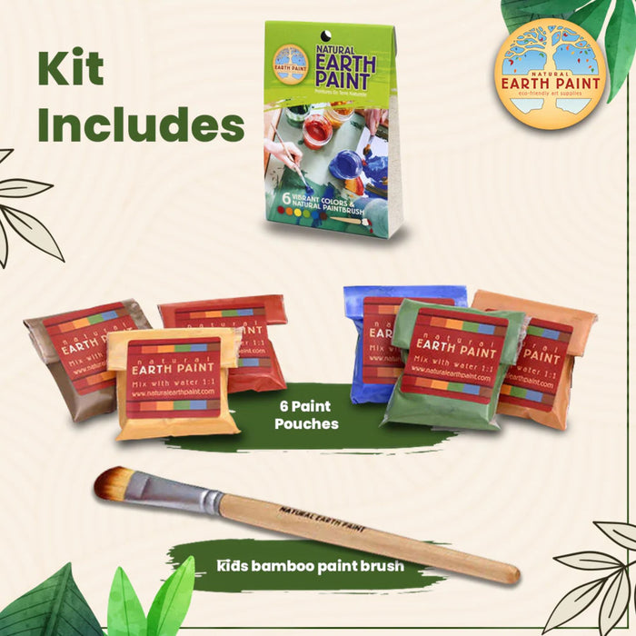 Petite Natural Earth Paint Kit