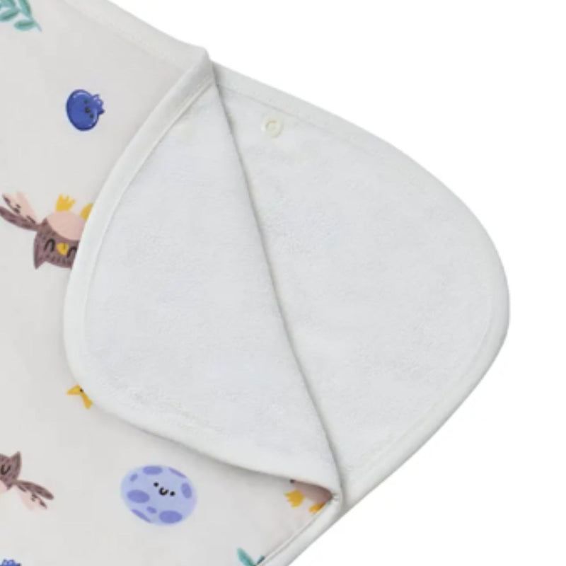 Bamboo Muslin Burp 'n Bib, 2 pack