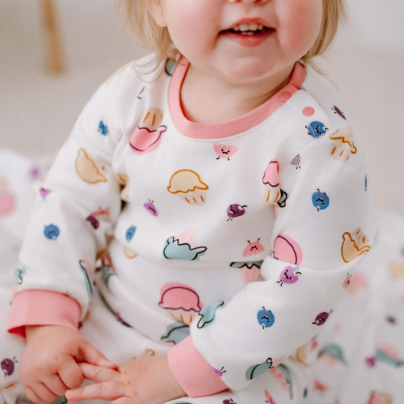 Organic Cotton Two-Piece Long Sleeve PJ Set