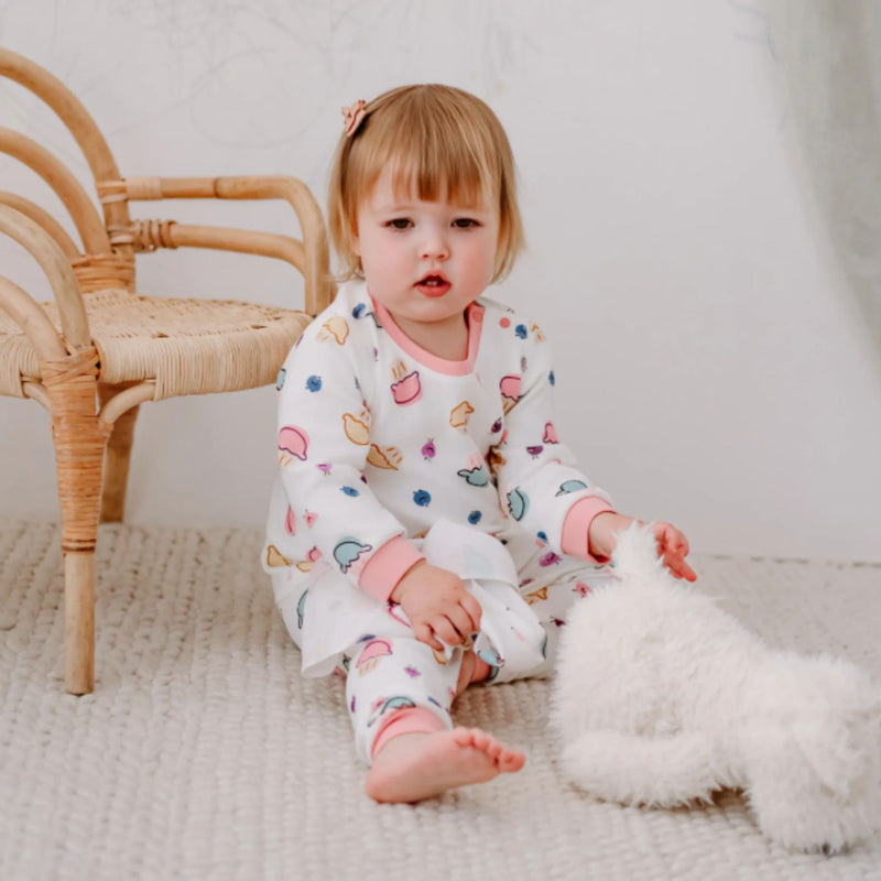 Organic Cotton Two-Piece Long Sleeve PJ Set