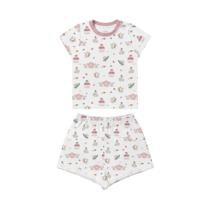 Bamboo Short Sleeve Two-Piece PJ Set