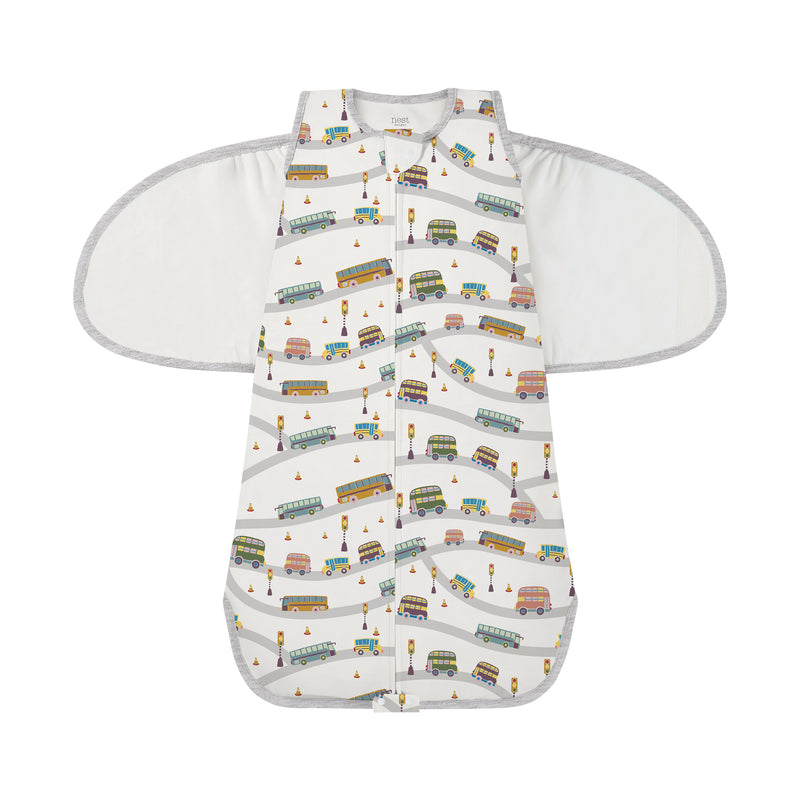 Organic Cotton Swaddle Sleep Bag 1.5 Tog