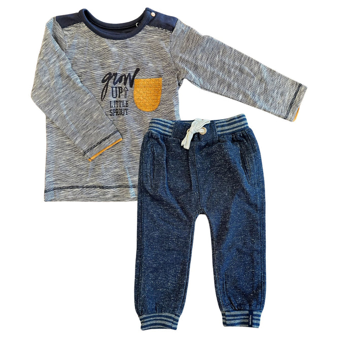 Long Sleeve 2 PC Playset, Navy