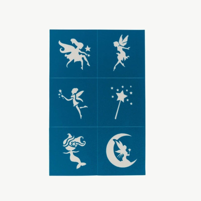 Reusable Adhesive Face Paint + Makeup Stencils