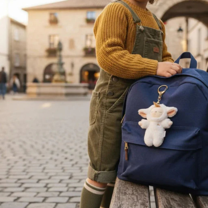 Olli Ella Cozy Bag Charm Lampy Pookie with backpack and boy