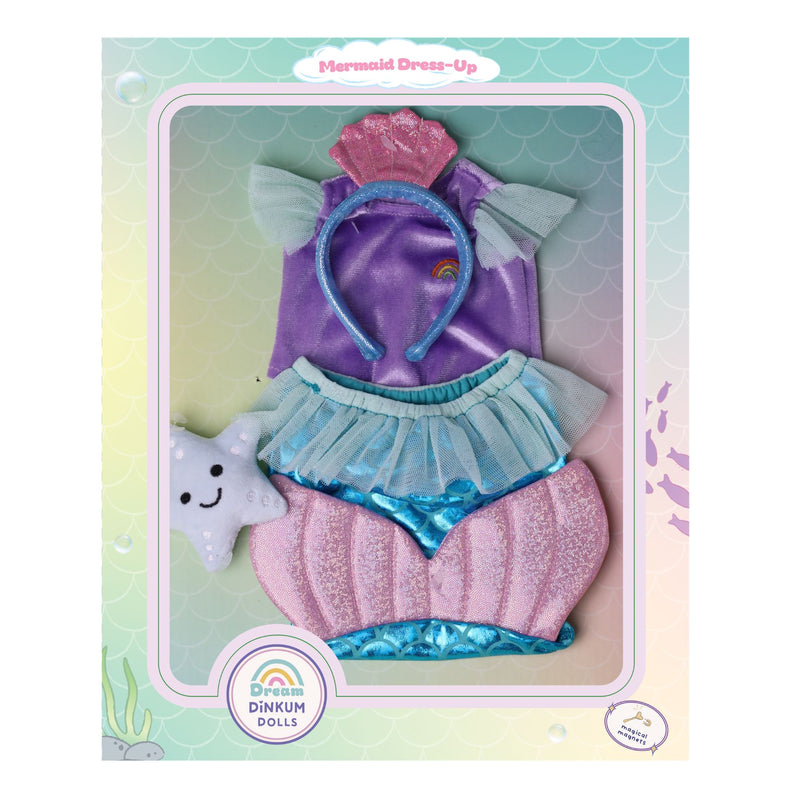 Dinkum Doll Mermaid Dress-up Set