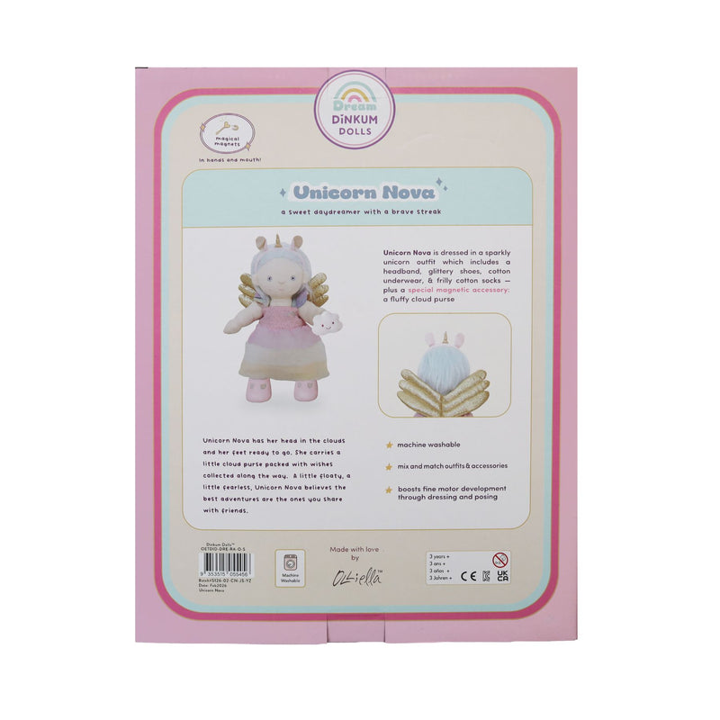 Dream Dinkum Doll - Unicorn Nova with Magnet Hands