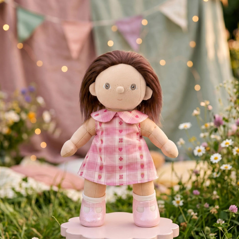 Dinkum Doll Dress - Rosette