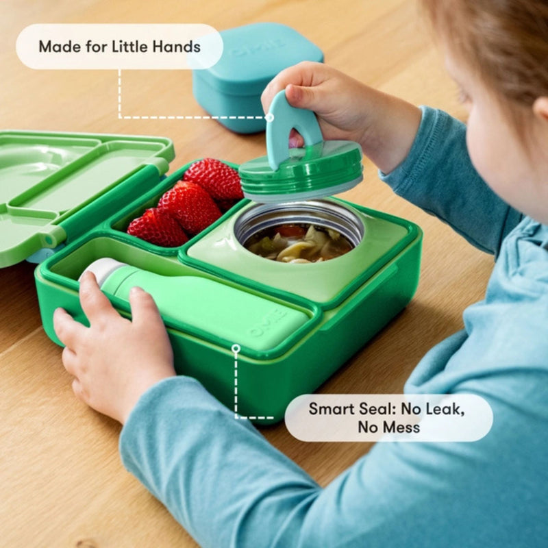 OmieBox Thermos Insulated Bento Box, Pastel Colour Set