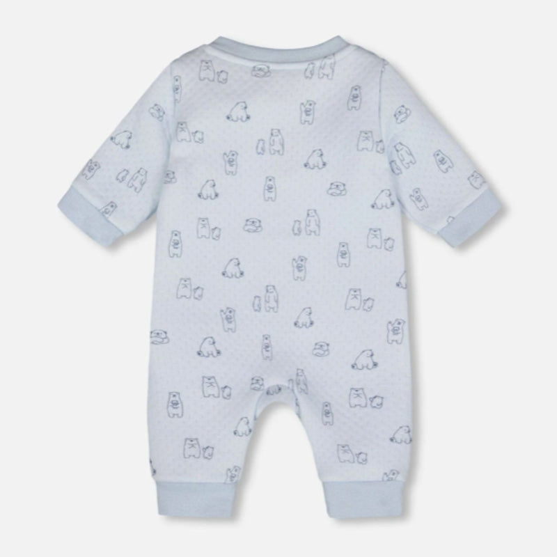 Organic Cotton Quilted Romper