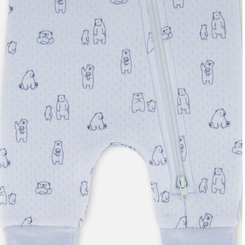 Organic Cotton Quilted Romper