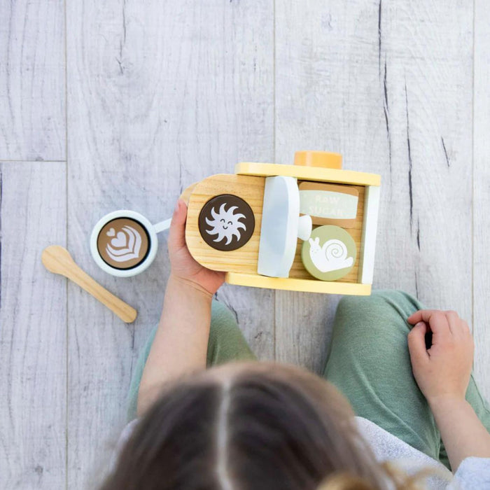 Barista In Training Wooden Coffee Set