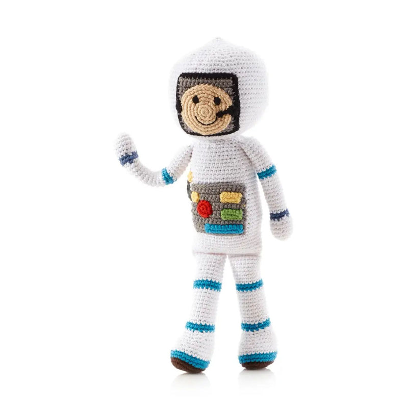 Cotton Astronaut Rattle