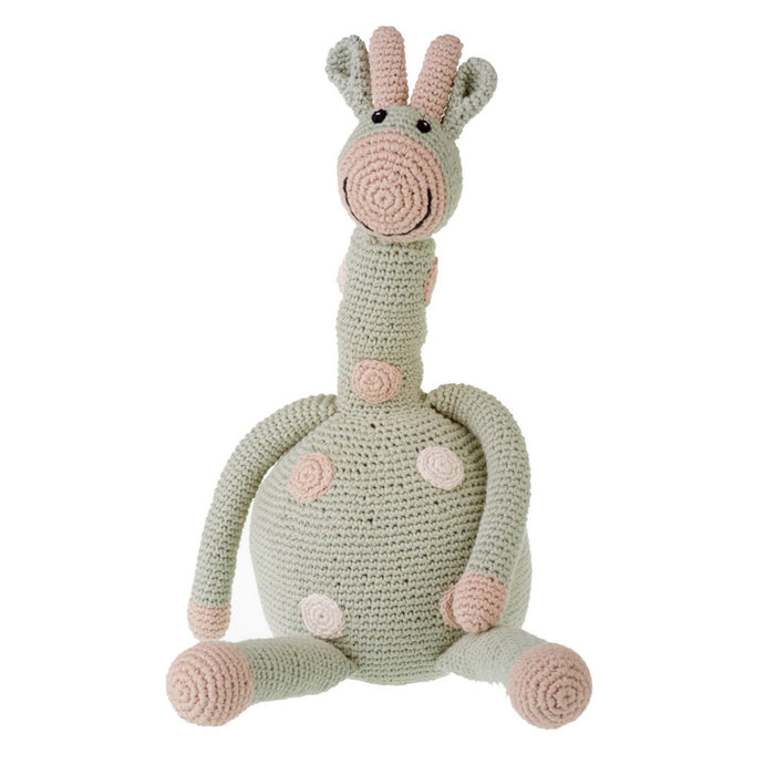 Organic Teal Giraffe, Large