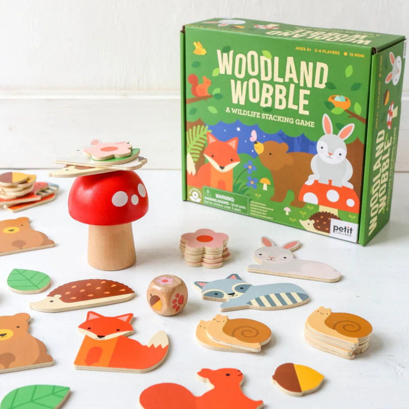 Woodland Wobble, Stacking Game