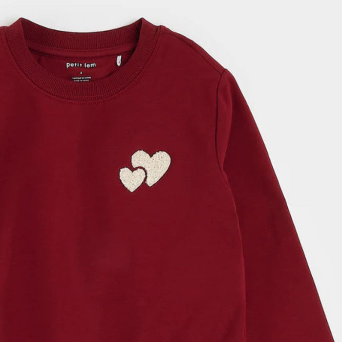 Heart to Heart Scarlet Sweatshirt