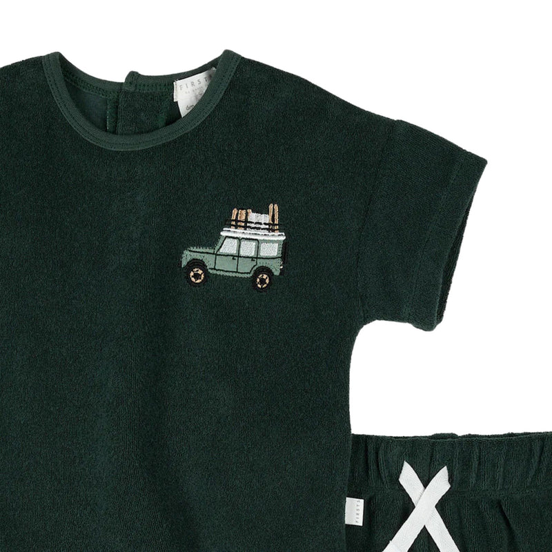 Safari SUV Terry Shorts Set