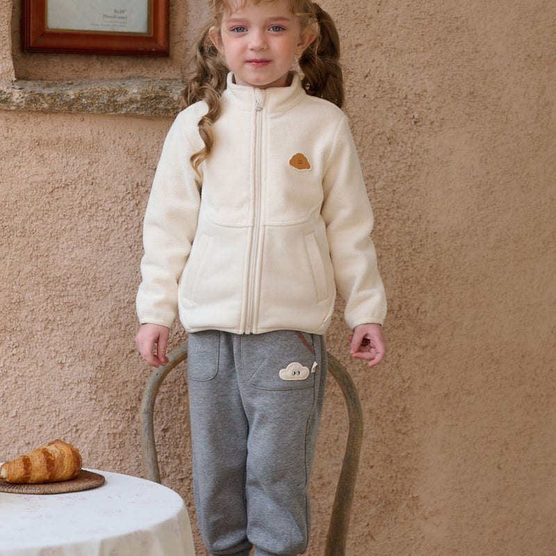 Sorona Cozy Croissant Fleece Zip-up Jacket