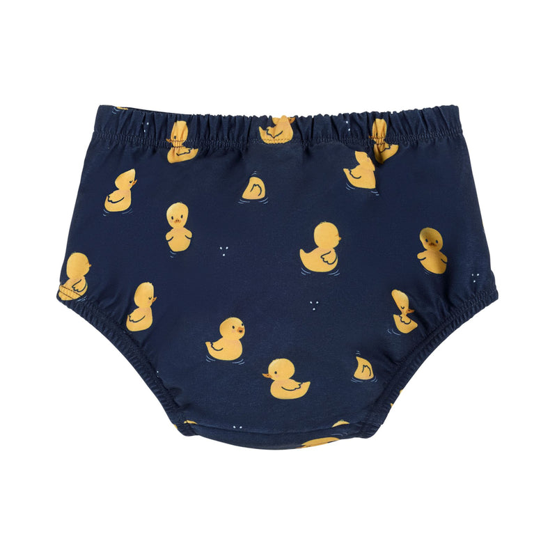 Rubber Ducks on Navy Swim Diaper