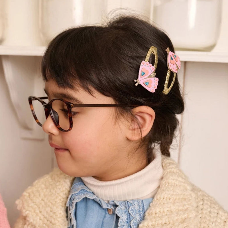 Bright-wing Butterfly Clips