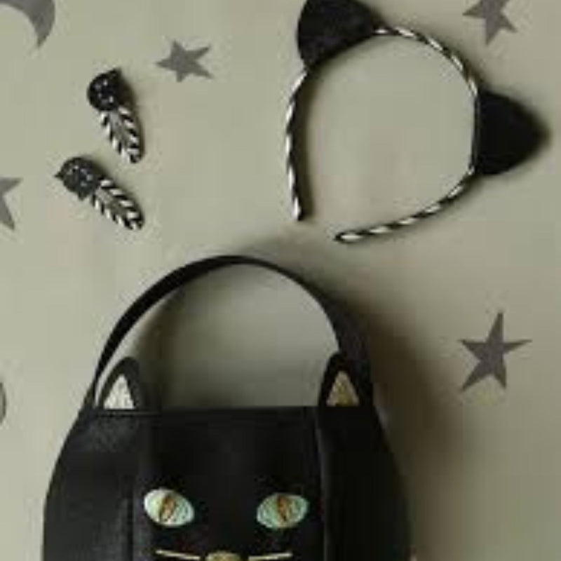 Black Cat Bucket Bag