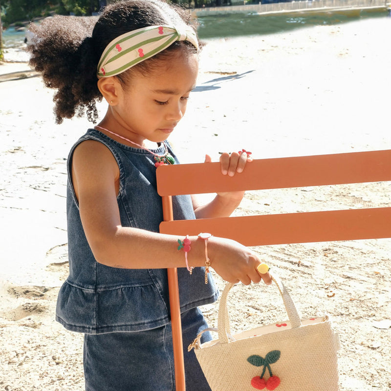 Cherry Kiss Stripy Headband