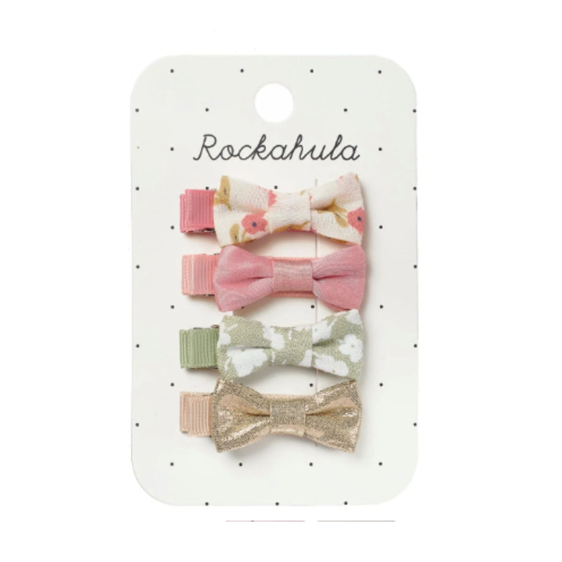Elsie Mini Bow Clip Set